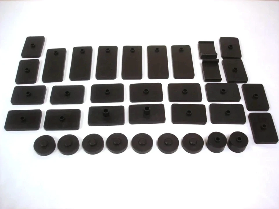 1937 1938 1939 1940 Ford carroceria para quadro conjunto de almofadas Ford Deluxe padrão - Imagem 1 de 4