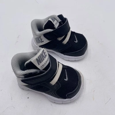 Nike Flex Supreme TR 3 Black/Grey/White Toddler Boys' Sneakers Size 2CW LNC - Image 1 of 4