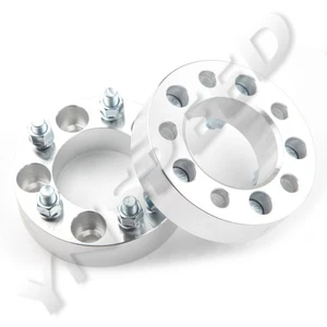 US SHIP 2PCS 1.5" Thick 5x4.5" to 5x4.5" Wheel Spacers 1/2-20 Studs 82.5mm 5 Lug - Imagen 1 de 4