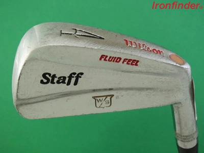 Wilson Staff FLUID FEEL Single 4 Iron Steel Shaft Stiff Flex Mens Right Handed - Image 1 of 4