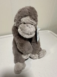 NWT Jellycat Little Gregory Gorilla VHTF Rare - Picture 1 of 3