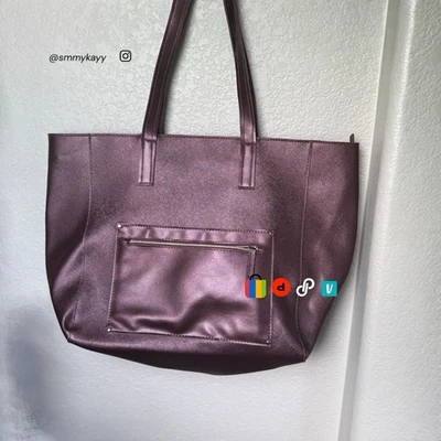 Bolso de Mano Bath & Body Works 2018 Black Friday Borgoña Edición Limitada Nuevo con Etiquetas Foto 1 de 4