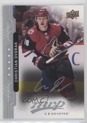 2018-19 Upper Deck MVP Silver Script Christian Dvorak #134 - Image 1 of 2