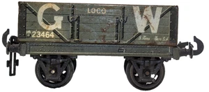 1920's Carette for Bassett-Lowke 0-gauge "GW" Gondola | Tin Lithographed - Picture 1 of 4