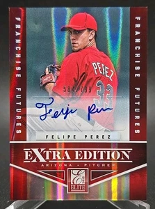 2012 Elite Extra Edition Franchise Futures Signatures /799 Felipe Perez #69 Auto - Bild 1 von 5