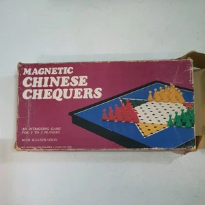 VINTAGE Cathey Magnetic Chinese Chequers 1980s Hong Kong 1980s - Bild 1 von 16