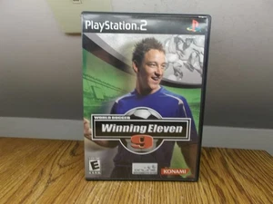 LKE NEW PS2 PLAYSTATION 2 WORLD SOCCER WINNING ELEVEN 9 COMPLETE W/MANUAL - Picture 1 of 2
