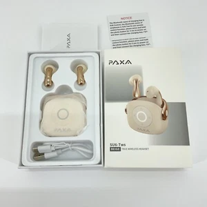 PAXA SU6 Remote Control Case Earbuds Noise Cancellation Voice Assistant - Picture 1 of 4