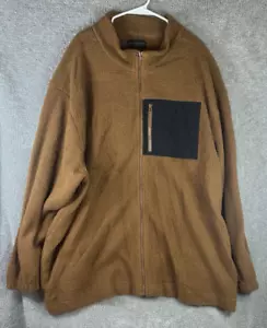No Boundaries Sherpa Jacket Men's 3XL 54-56 Brown Full Zip Oversize Outdoor - Picture 1 of 9
