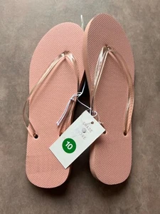 Sandali infradito donna Shade & Shore Blush Sydney taglia 11 * NUOVI - Foto 1 di 2