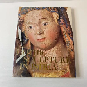 Gothic Sculpture In Istria Vanda Ekl 1982 Vintage Hardcover Art Table Book - Picture 1 of 24