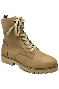 Donald Pliner Ease Women's Boots Cald Suede Sand - Picture 1 of 3