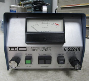 💥EC ELECTRO-CRAFT E-552-M MOTOMATIC SPEED CONTROL UNIT 0-5KRPM 9089-0006 - Picture 1 of 10