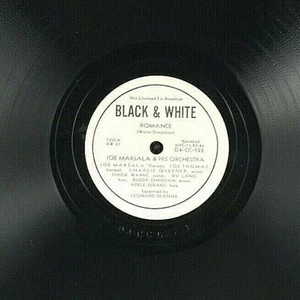 Joe Marsala And His Orchestra – Romance / Zero Hour (Black & White – 1201)  - Picture 1 of 2