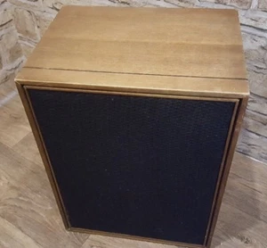 VINTAGE AMPEX 915 2-WAY MONITOR SPEAKER MID-CENTURY RETRO RARE MADE IN UK - Picture 1 of 9