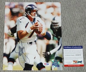 JOHN ELWAY Signed DENVER BRONCOS 8x10 Photo + PSA COA AF20747 - Picture 1 of 1