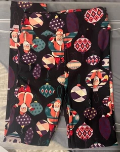 NWOT LuLaRoe Kids L/XL Leggings - Christmas - Picture 1 of 2