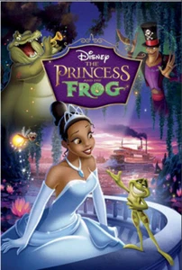 PRINCESS TIANA FROG Happy Birthday Scene Setter DISNEY wall mural BACKDROP 5'x3' - Picture 1 of 1