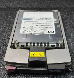HP 356910-008 BD1468A4B5 146,8GB 10K RPM Ultra-320 SCSI 80 Pin Hot Swap 3.5"HDD - Picture 1 of 6