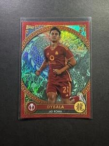 2023-24 Topps UEFA Jade Edition Paulo Dybala #NY-8 Green Dragon SP - Picture 1 of 2