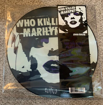 DANZIG Who Killed Marilyn 12” picture disc vinyl SIGNED 2023 SOLD OUT!!! Misfits - Image 1 of 2