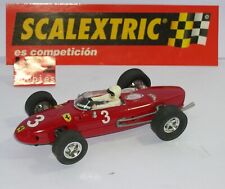 Scalextric Spain PLANETA COCHES MITICOS Ferrari 156 F 1 #3 Red Lted. Ed