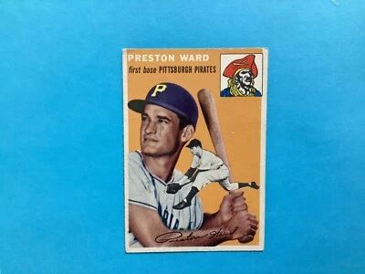 1954 Topps PRESTON WARD #72 Pittsburgh Pirates POOR - Image 1 of 2