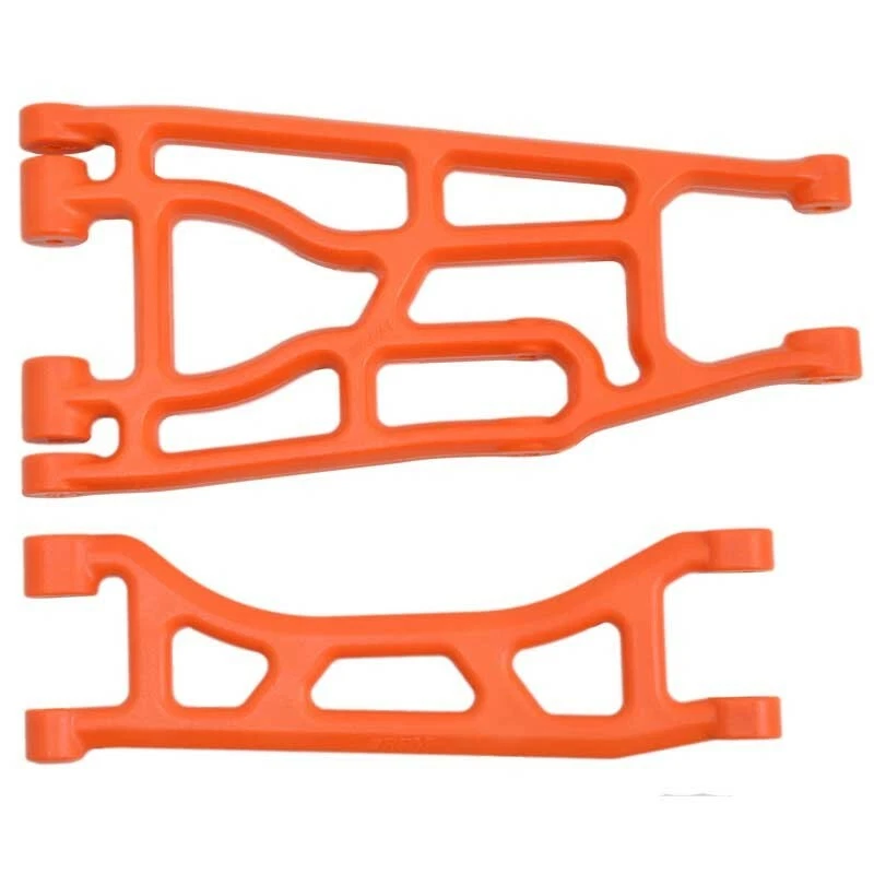 Par de brazos en A de suspensión superior e inferior naranja Traxxas X-Maxx 6S y 8S RPM 82358 Foto 1 de 1