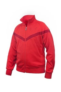 Seltene 2007 Nike RED The Eugene Unisex große Laufjacke mit durchgehendem Reißverschluss 407982-606 - Bild 1 von 15