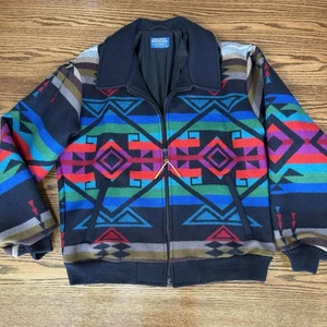 Ropa occidental vintage de alto grado de Pendleton adulto grande suroeste navajo azteca - Imagen 1 de 15