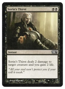 MTG Sorin's Thirst | #110 Magic 2012 | English - Picture 1 of 2