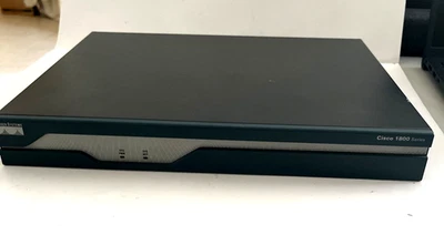 Router de servicios integrados Cisco 1841 V05 serie 1800 sin cable de alimentación Foto 1 de 4