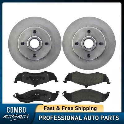Juego de pastillas de freno de disco delanteras rotor para Ford Cougar 1985-1988 Foto 1 de 4