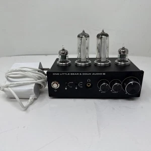 Douk Audio T9 Tube Phono Stage Preamp MM/MC 6E2 Level Meter Stereo Preamplifier - Imagen 1 de 10