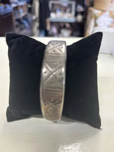 Vintage Sterling Silber Tribal Armreif Armband 92 g graviert gepunzt - Bild 1 von 7