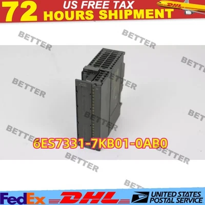 New Siemens 6ES7 331-7KB01-0AB0 6ES7331-7KB01-0AB0 S7-300 ANALOG INPUT SM 331 - Image 1 of 4
