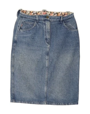 Falda vaquera para mujer ENRICO COVERI W31 algodón azul medio CC01 Foto 1 de 4