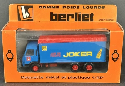 LBS ELIGOR BERLIET GR 190 JUS DE FRUITS JOKER + BOITE - Photo 1/4
