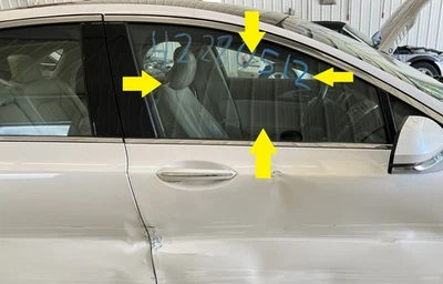 LINCOLN MKZ PASAJERO PUERTA LATERAL DERECHA VENTANA CRISTAL 13-20 Foto 1 de 4