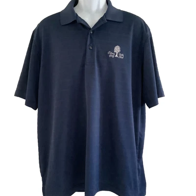 Vintage Jack Nicklaus Mens Polo Shirt Large Navy Citrus Hill Golf Club Logo - Image 1 of 4