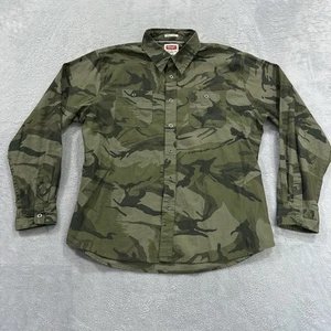 Wrangler Button Shirt Long Sleeve Men XL Camo Green Flex For Comfort Hunting - Bild 1 von 7