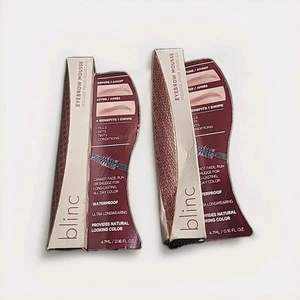 BLINC EYEBROW MOUSSE AUBURN  4.7ML 0.16 FL OZ WATERPROOF VEGAN CRUELTY  Lot Of 2 - Picture 1 of 7