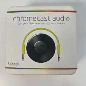 Transmisor multimedia de audio Google Chromecast negro nuevo sellado - Imagen 1 de 6
