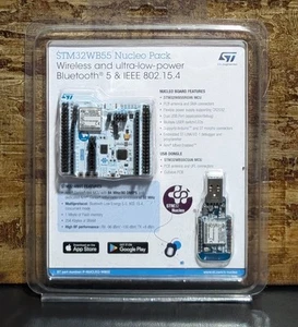 Wireless und Ultra Low Power STM32 Nucleo Pack - STM32WB55 - Neu & Versiegelt - Bild 1 von 4