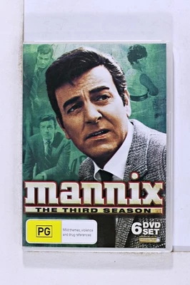 Mannix : Season 3 (DVD 1969) New Unsealed - Image 1 of 2