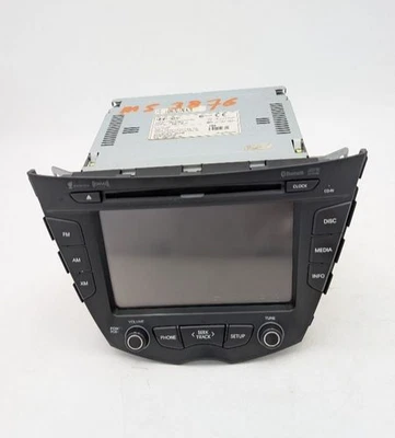 Hyundai Veloster 2012-2017 radio receptor de pantalla CD satélite usado 96560-2V72 Foto 1 de 3