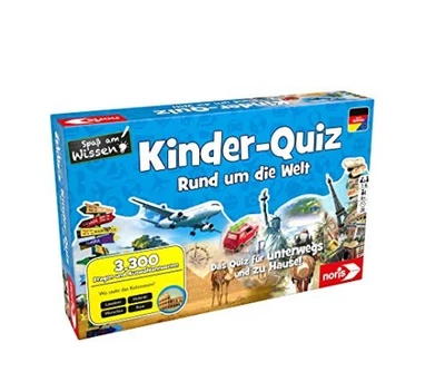 noris- Giocattolo Gioco di Famiglia, per Bambini da 1 a 6 Giocatori a Partire da - Immagine 1 di 4