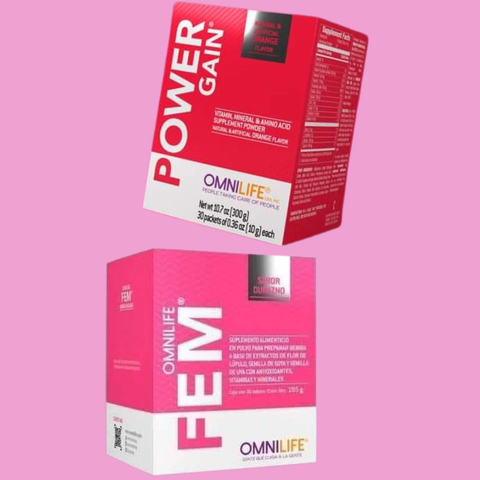 OML Mujer Power Gain y Fem Plus (Envío Rápido/Gratis) Foto 1 de 1