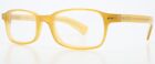 Lesca Lunetier Glasses Spectacles P41 51-20 Col. C6 Honey Amber Rectangle Fait