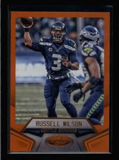 RUSSELL WILSON 2016 PANINI CERTIFIED #41 ORANGE PARALLEL #194/225 BA2902